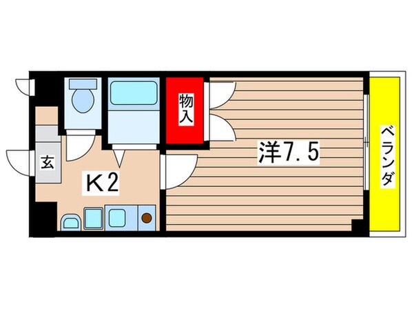 シティブリッジ原の物件間取画像